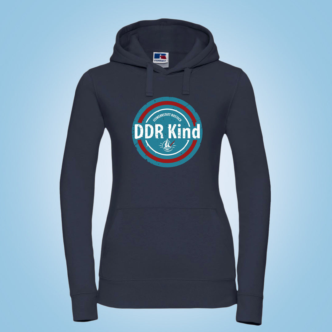 DDR Kind Kapuzenpulli – Frauen